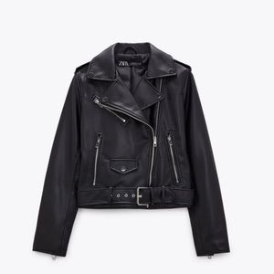 ZARA Faux Leather Jacket
